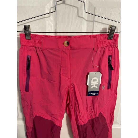 Little Donkey Andy Hiking Capris Size S New With Tags Hot Pink - Picture 9 of 12